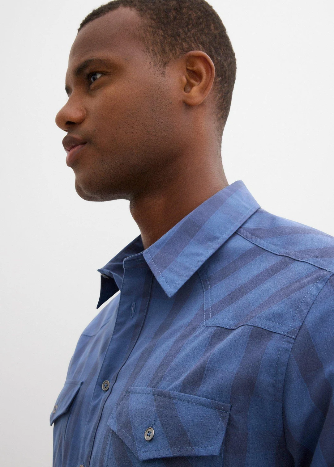 Chemise manches courtes 100% coton - 3