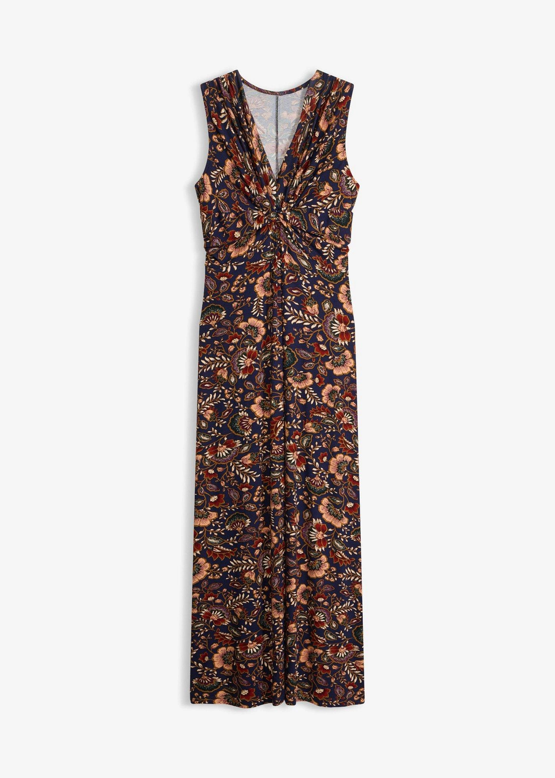 Robe longue en viscose extensible