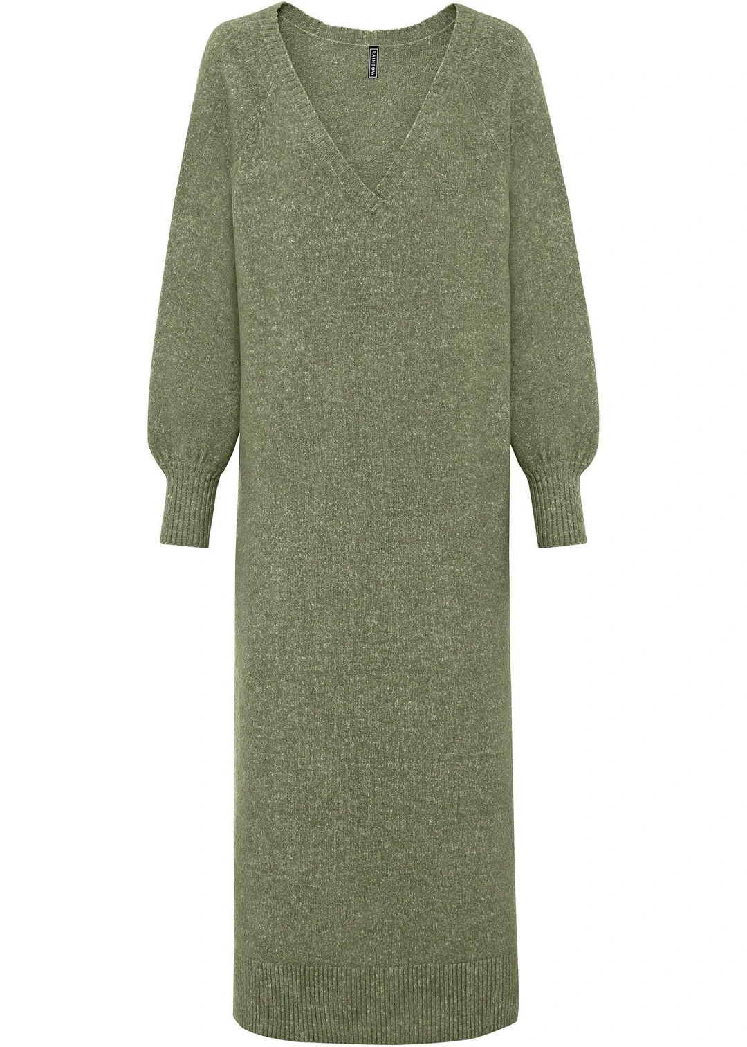 Robe midi oversize en maille