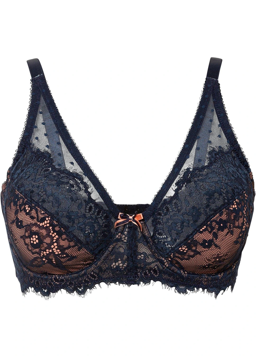 Soutien-gorge minimiseur avec dentelle