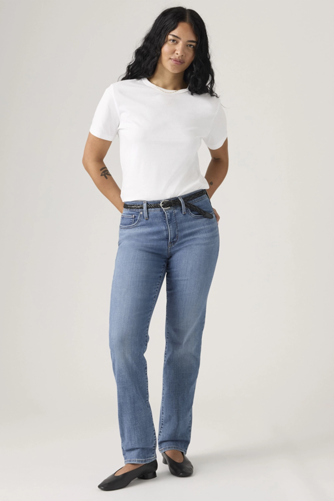 Levi's Jean 314 Galbant Straight - Femme - Bleu / Eternal Indigo Drk Tint - 33X32