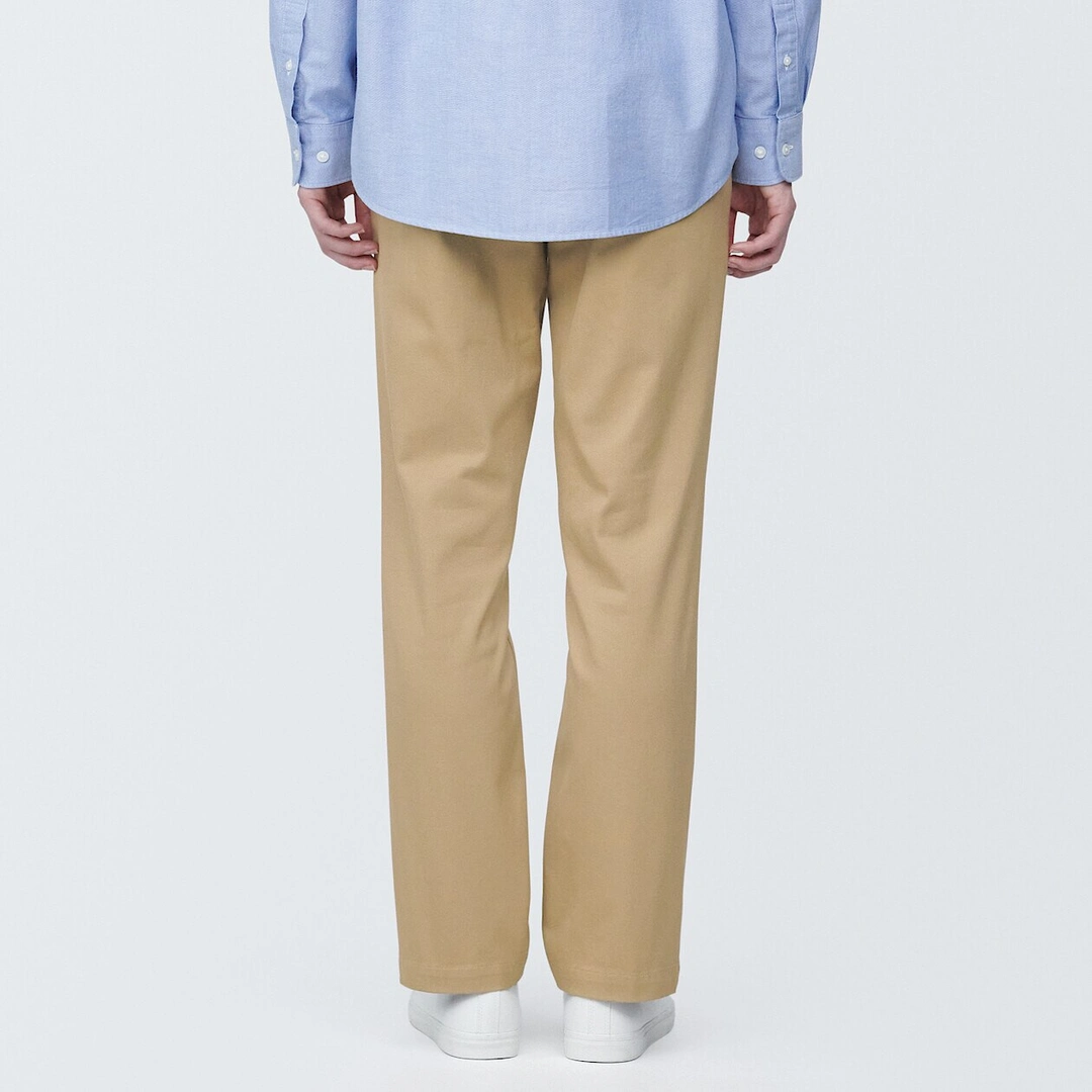 Pantalon Chino en coton stretch coupe slim pour homme