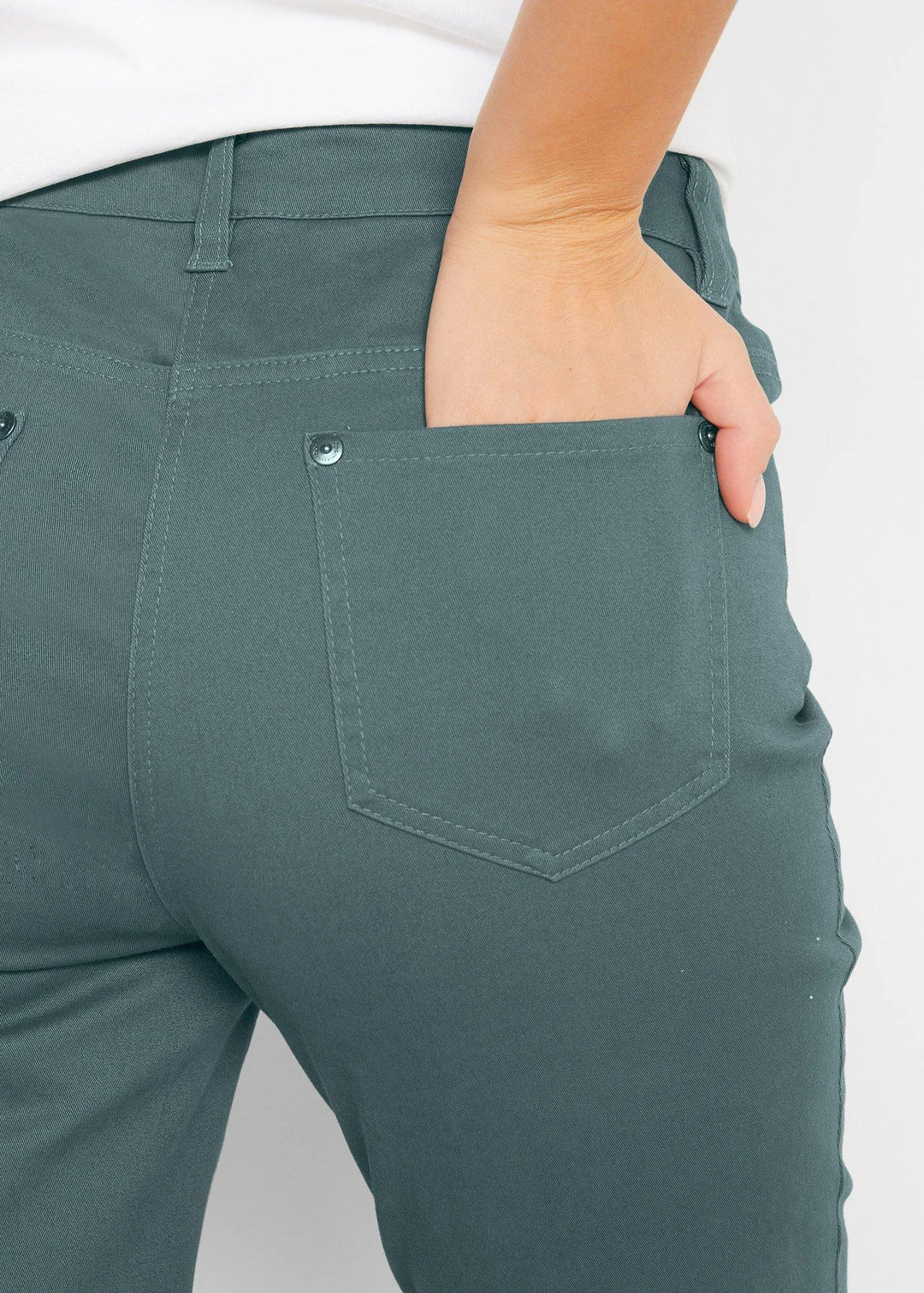 Pantalon 7/8 taille haute - 3