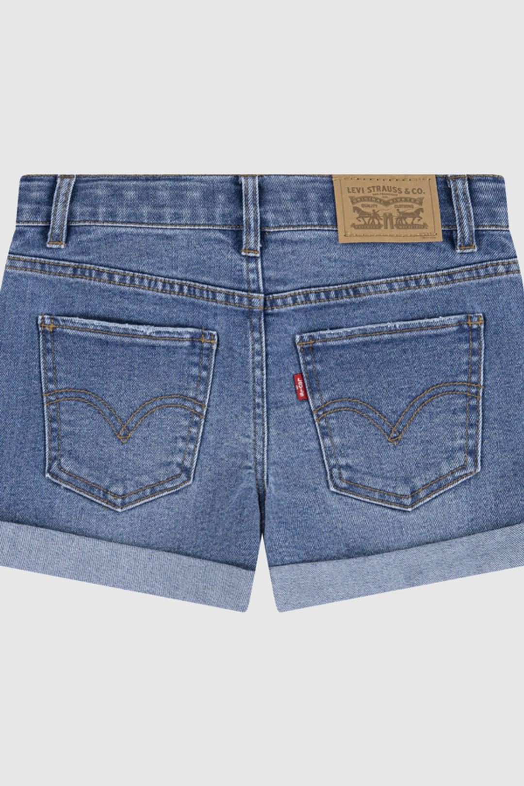 Levi's Teenager Girlfriend Shorts - Femme - Bleu / Dance Around - 14A - 2