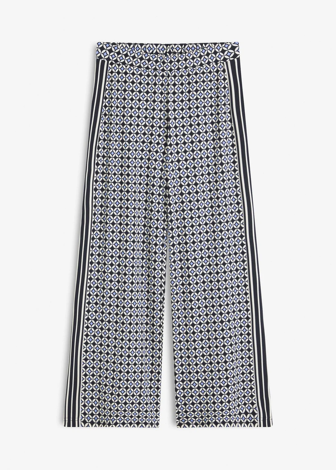 Pantalon en jersey au motif minimaliste