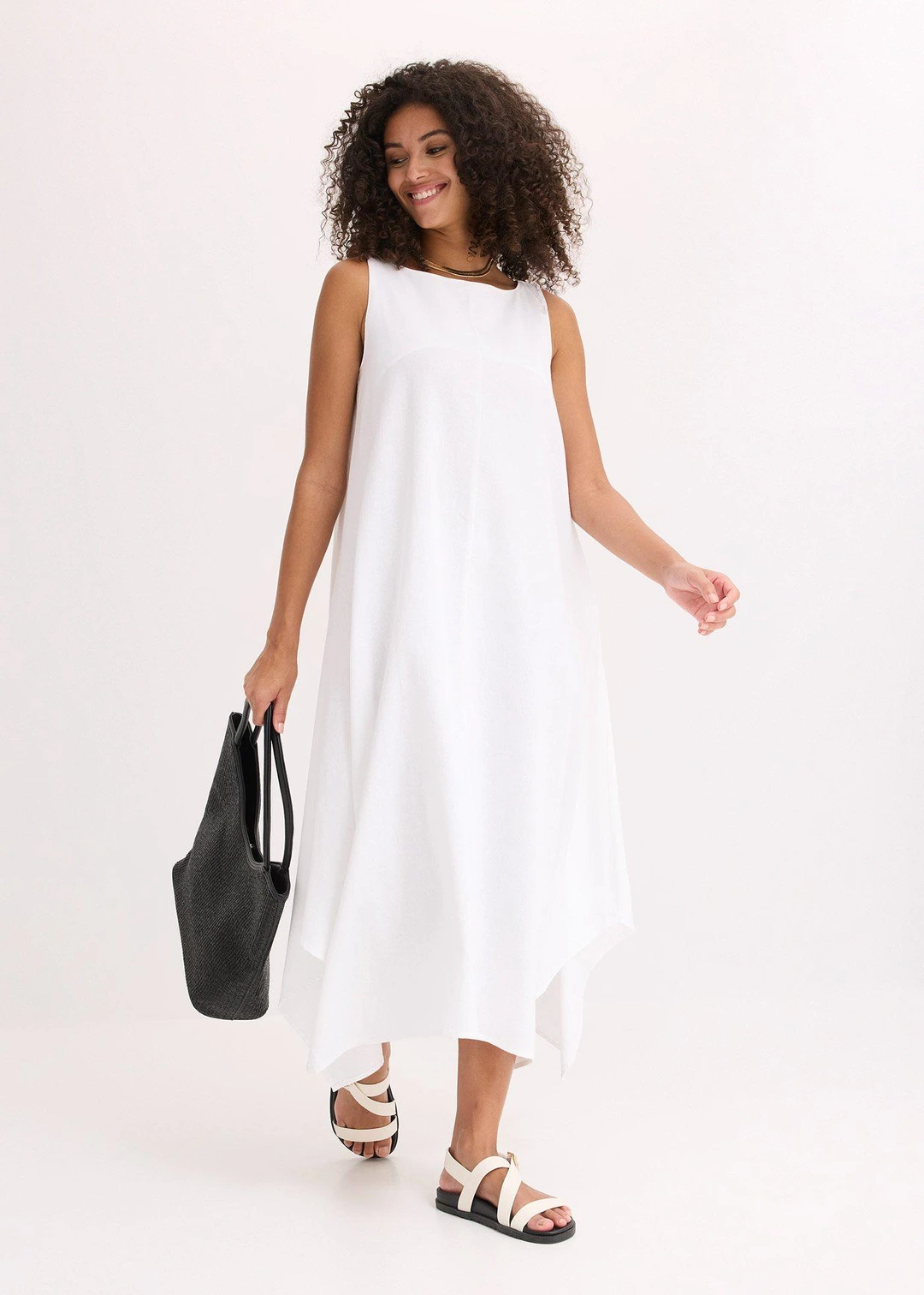 Robe débardeur en viscose mélangée - 2
