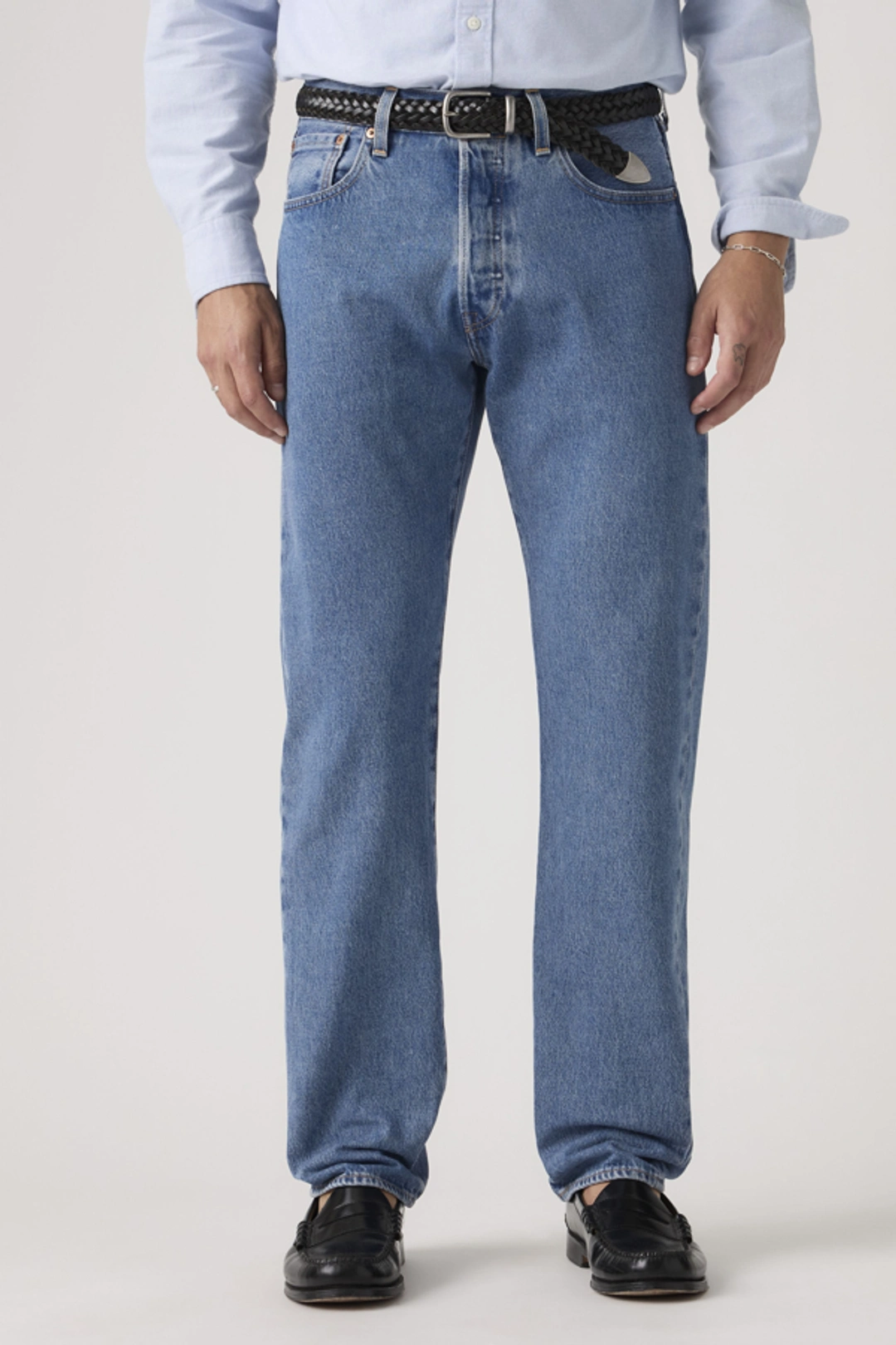 Levi's Jean 501 Relaxed - Homme - Bleu / Four Leaves - 40X32 - 2