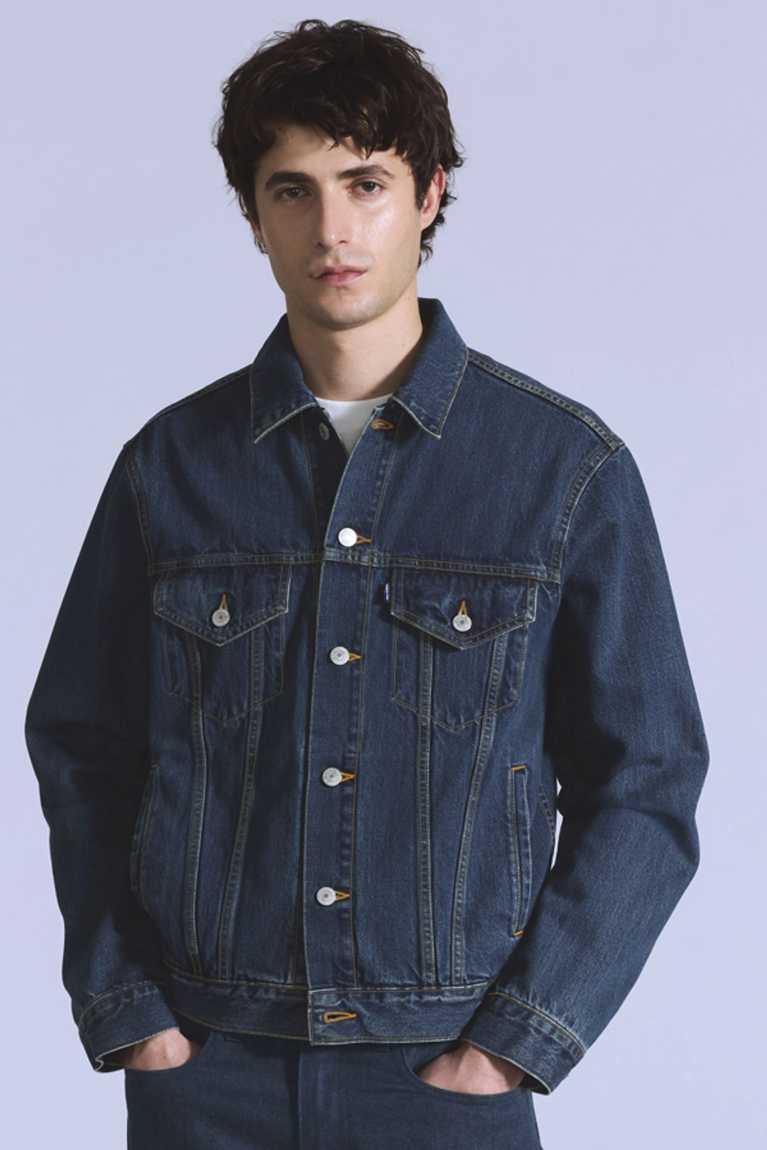 Levi's Veste Trucker Type III - Homme - Bleu / Blue Deep Well Trucker - XL