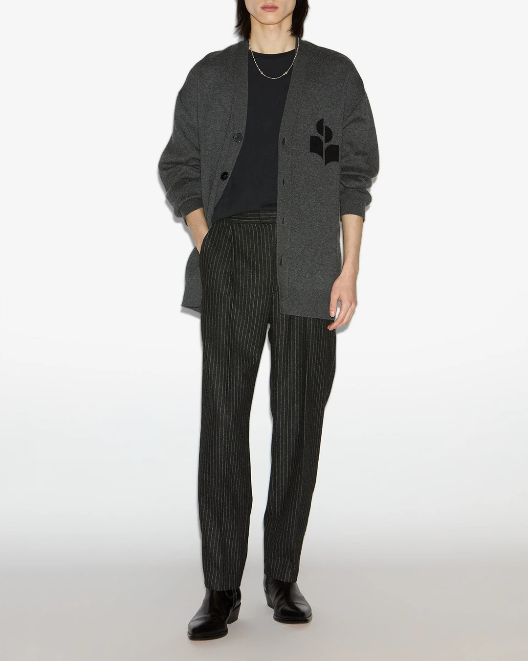 Cardigan Curtis - Homme - Anthracite - Taille L - 4