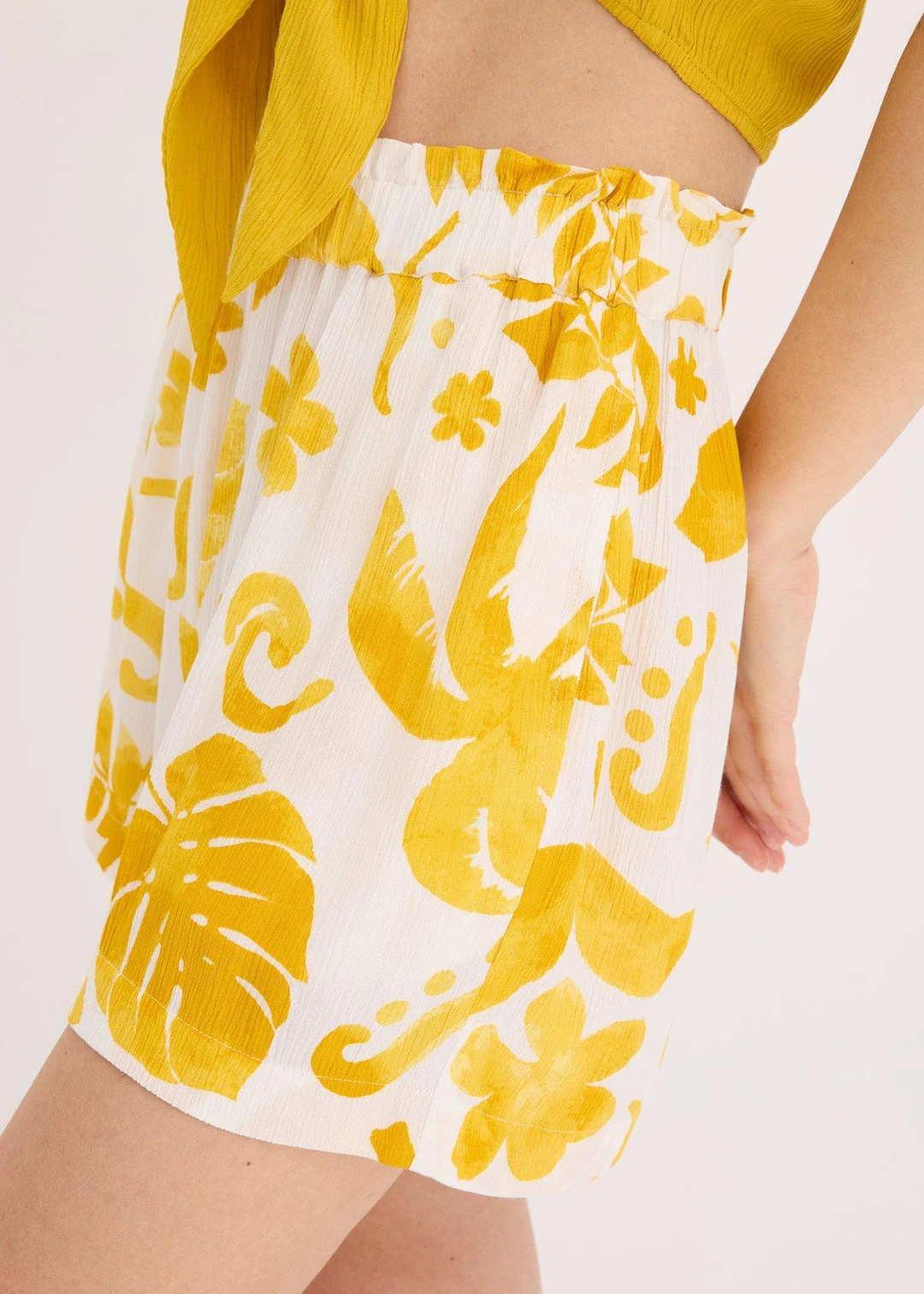 Short en viscose texturée - 3
