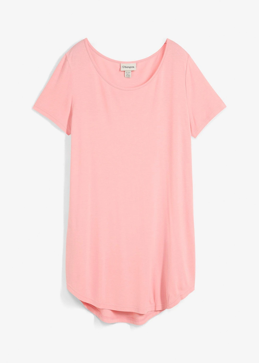 T-shirt long en viscose douce