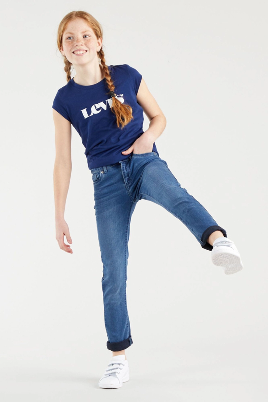 Levi's Ado Jean 710 Super Skinny - Femme - Bleu / Complex - 16A