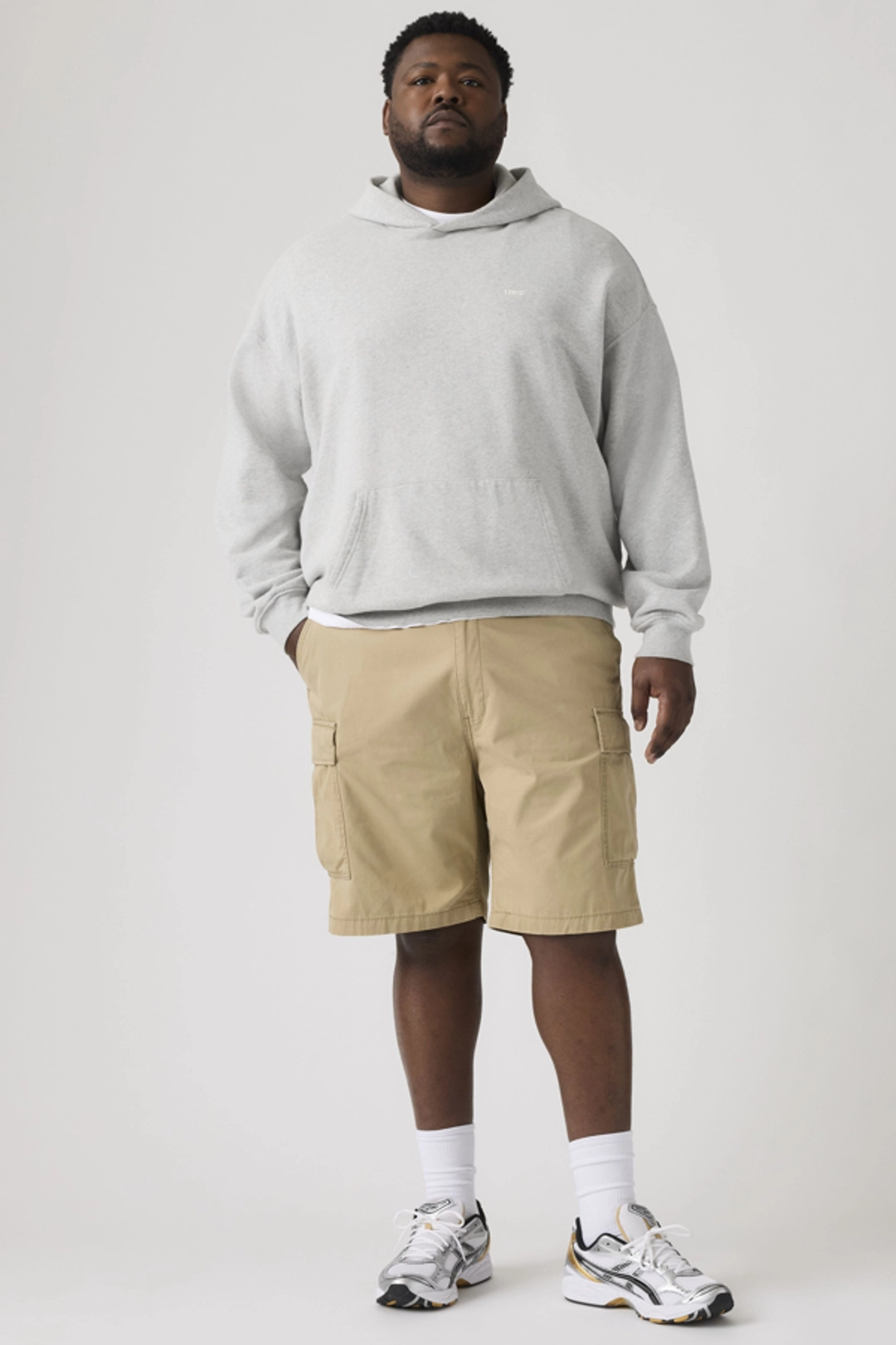 Levi's Carrier Cargo Shorts (Big & Tall) - Homme - Noir / Meteorite Lightweight - 50