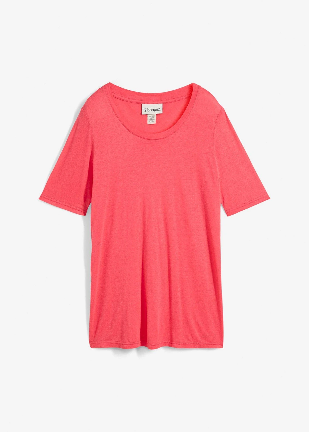 T-shirt long en viscose douce