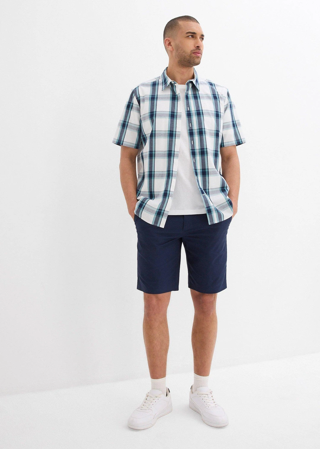 Chemise manches courtes 100% coton - 2