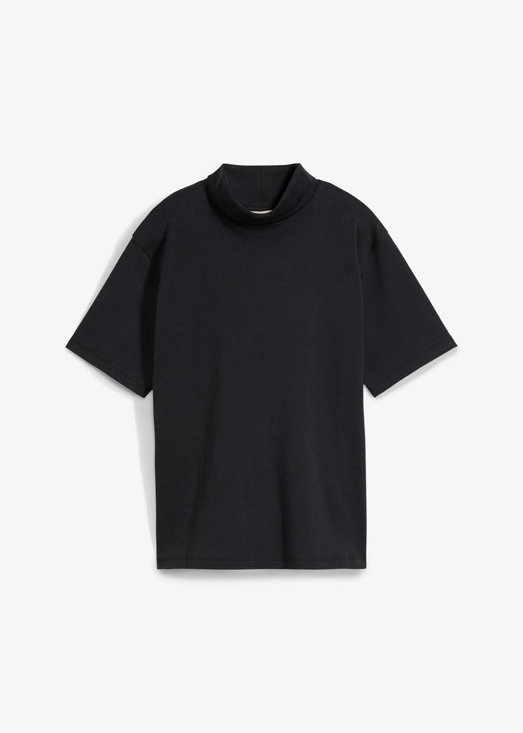 T-shirt col roulé 100% coton