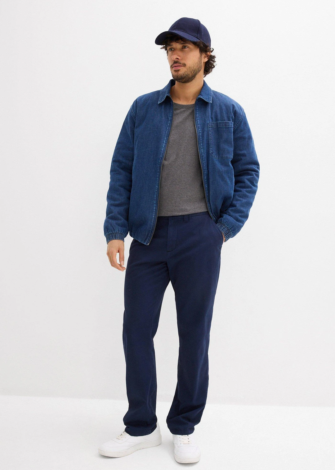 Pantalon chino regular, droit - 2
