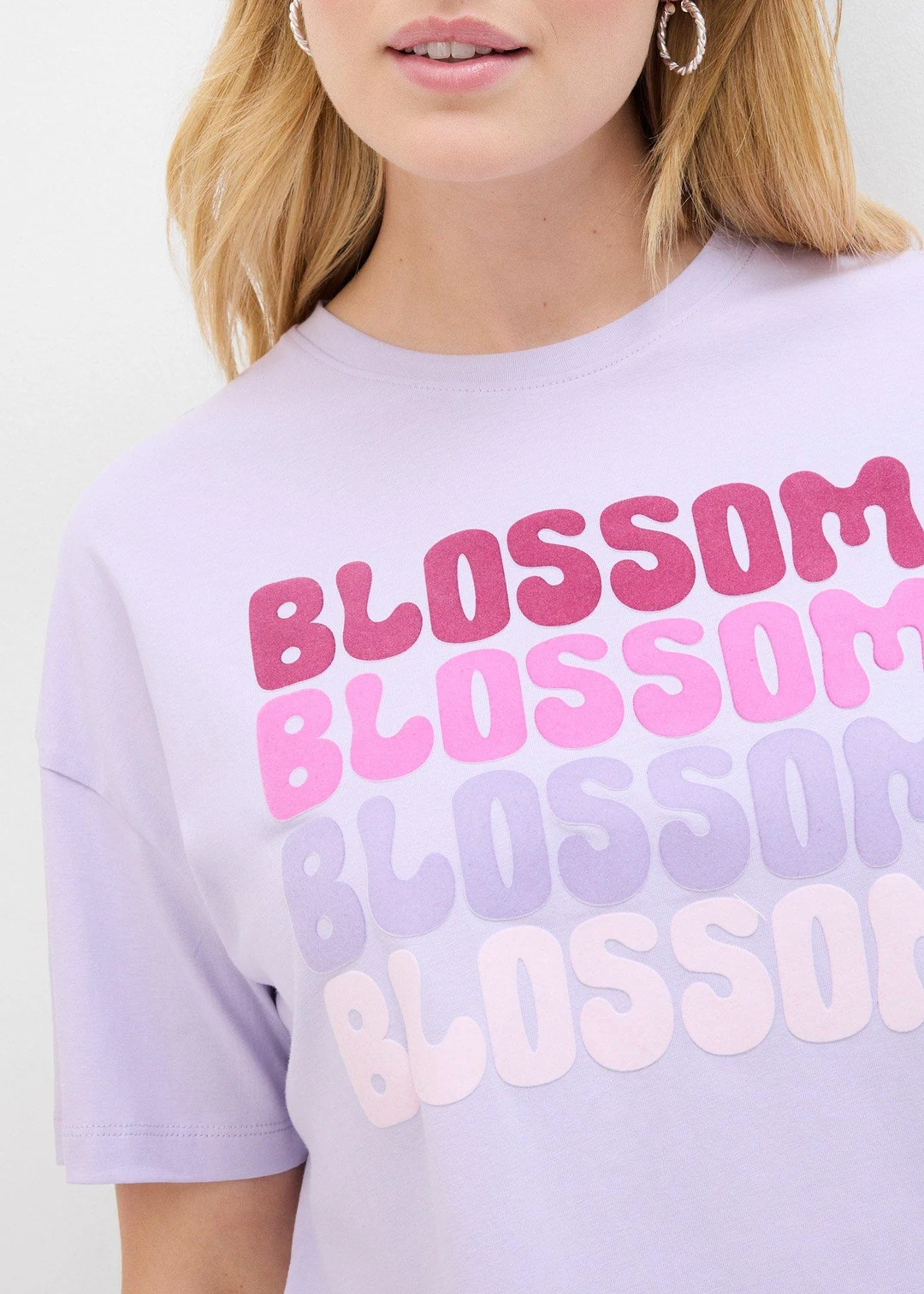 T-shirt boxy oversize en coton - 3
