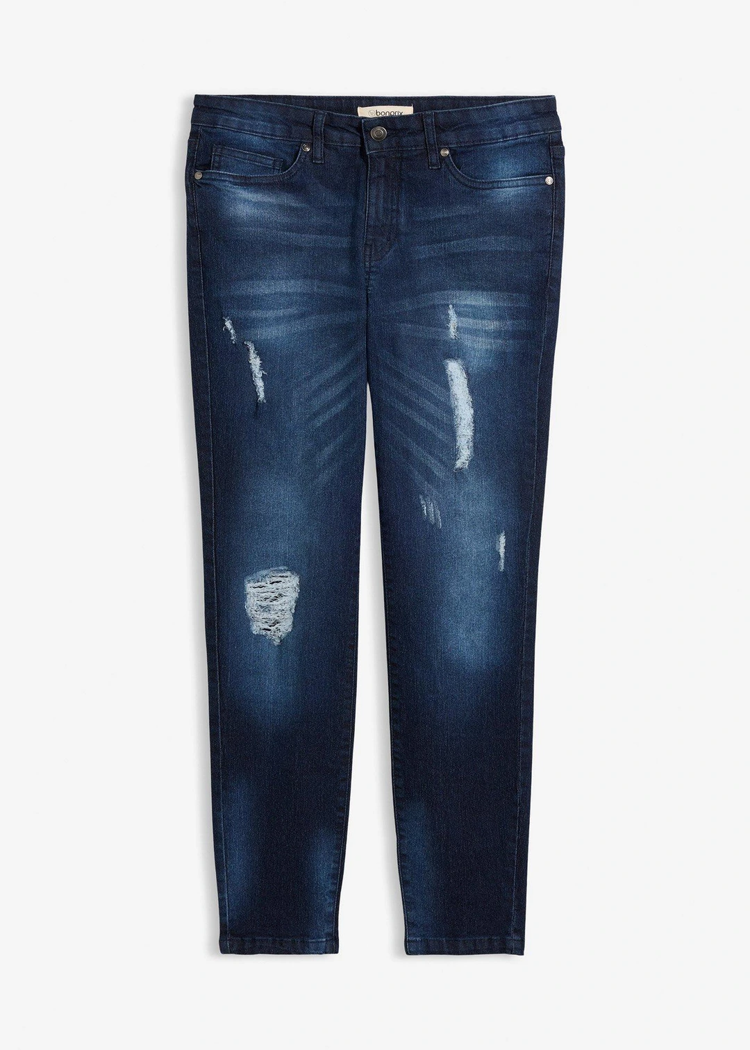 Jean skinny taille mi-haute, stretch
