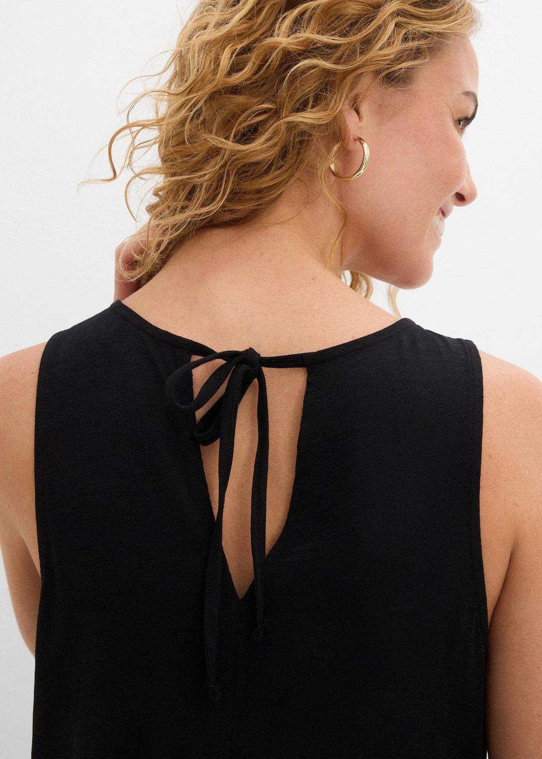 Robe longue 100% coton à bretelles - 3