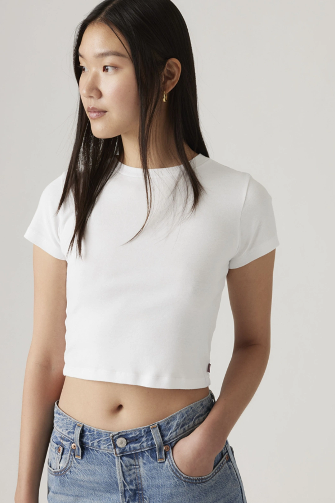 Levi's T Shirt Sportif Essential - Femme - Blanc / White + - XS