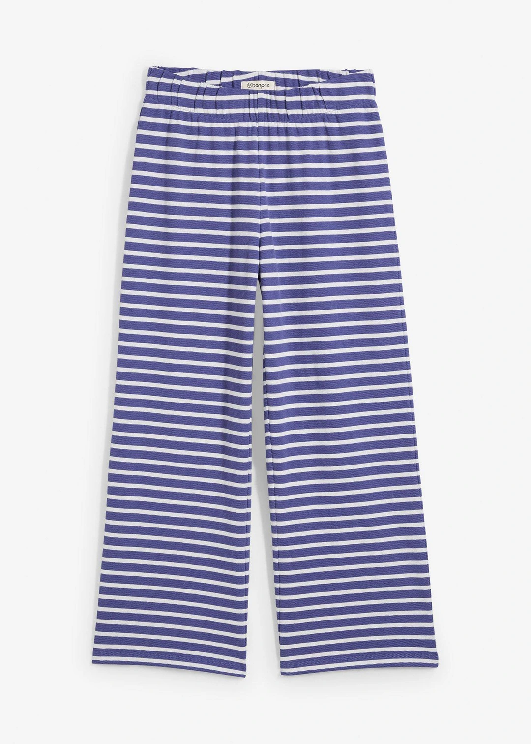 Pantalon sweat en coton texturé