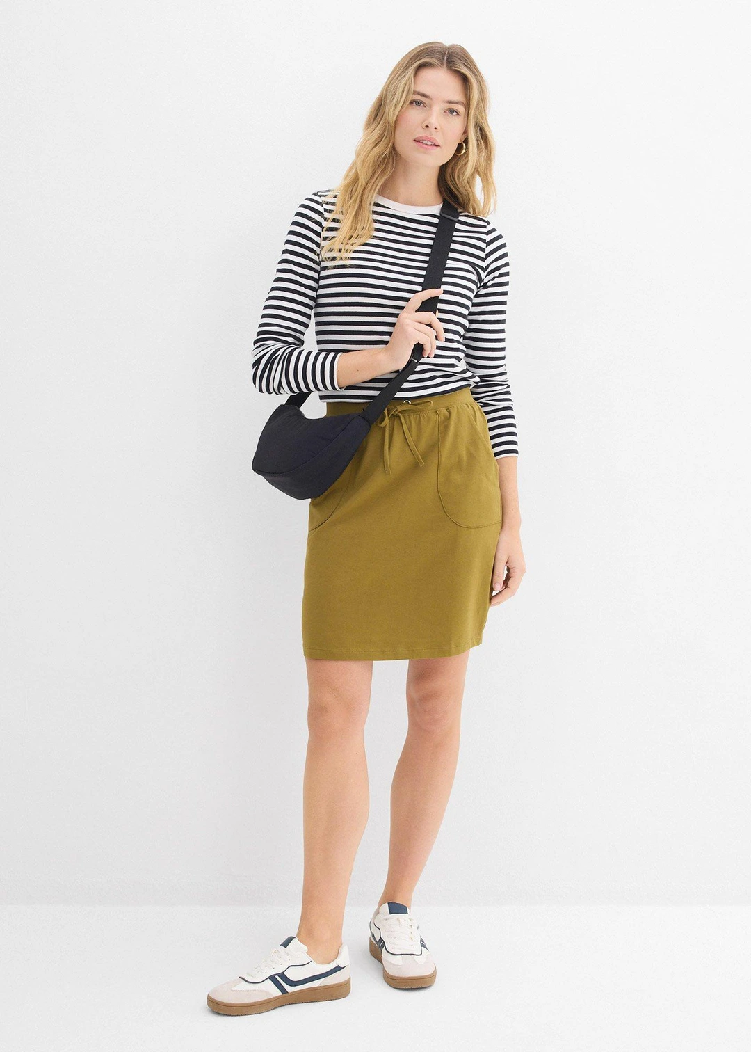 Jupe extensible en coton - 2