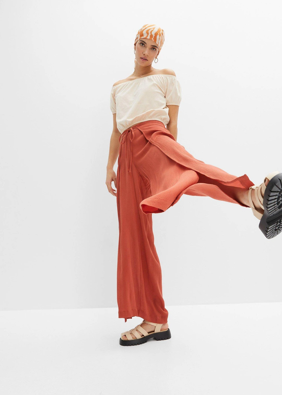 Pantalon fluide en viscose - 3