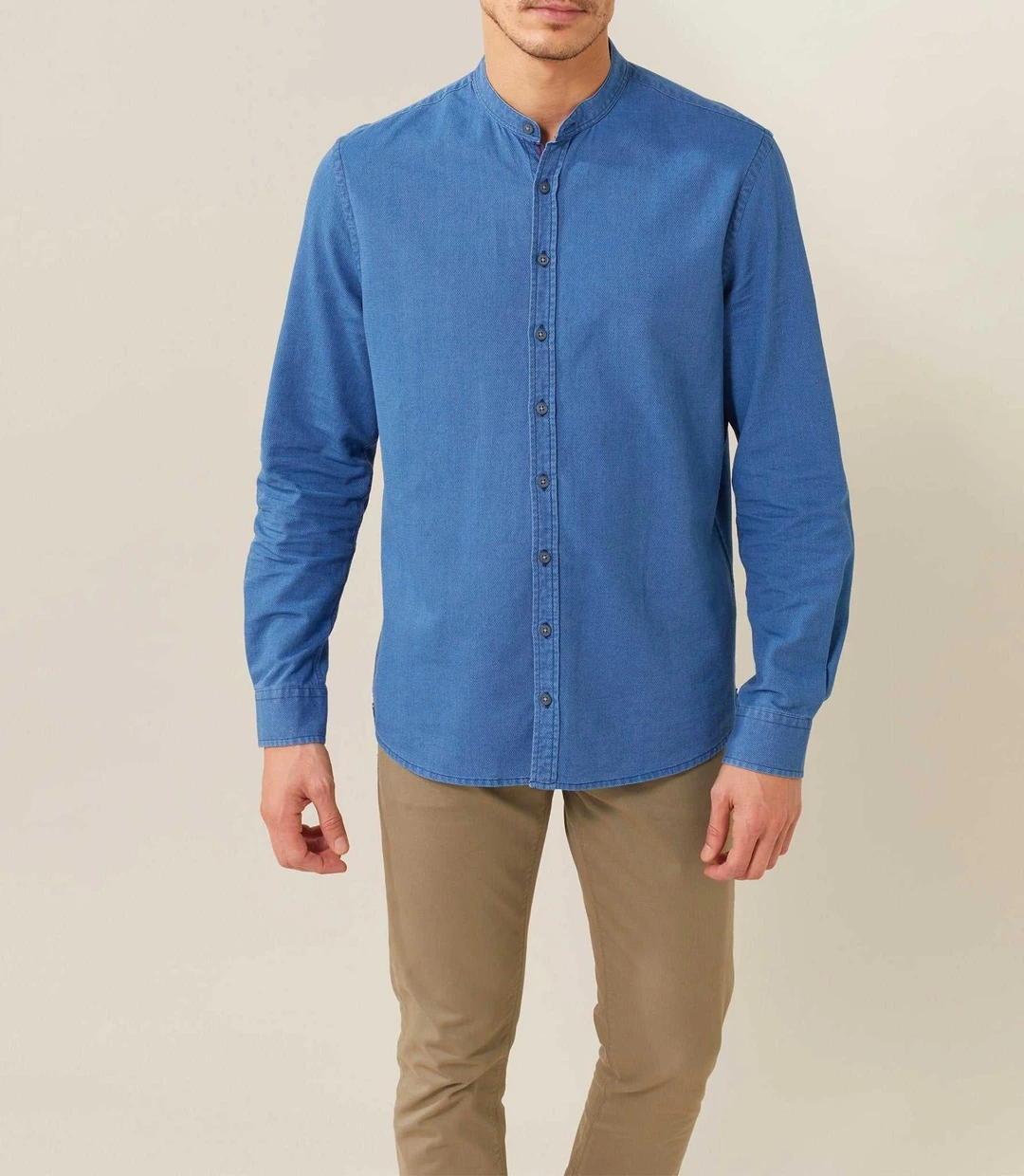 IZAC - Chemise casual indigo ''Tardif''