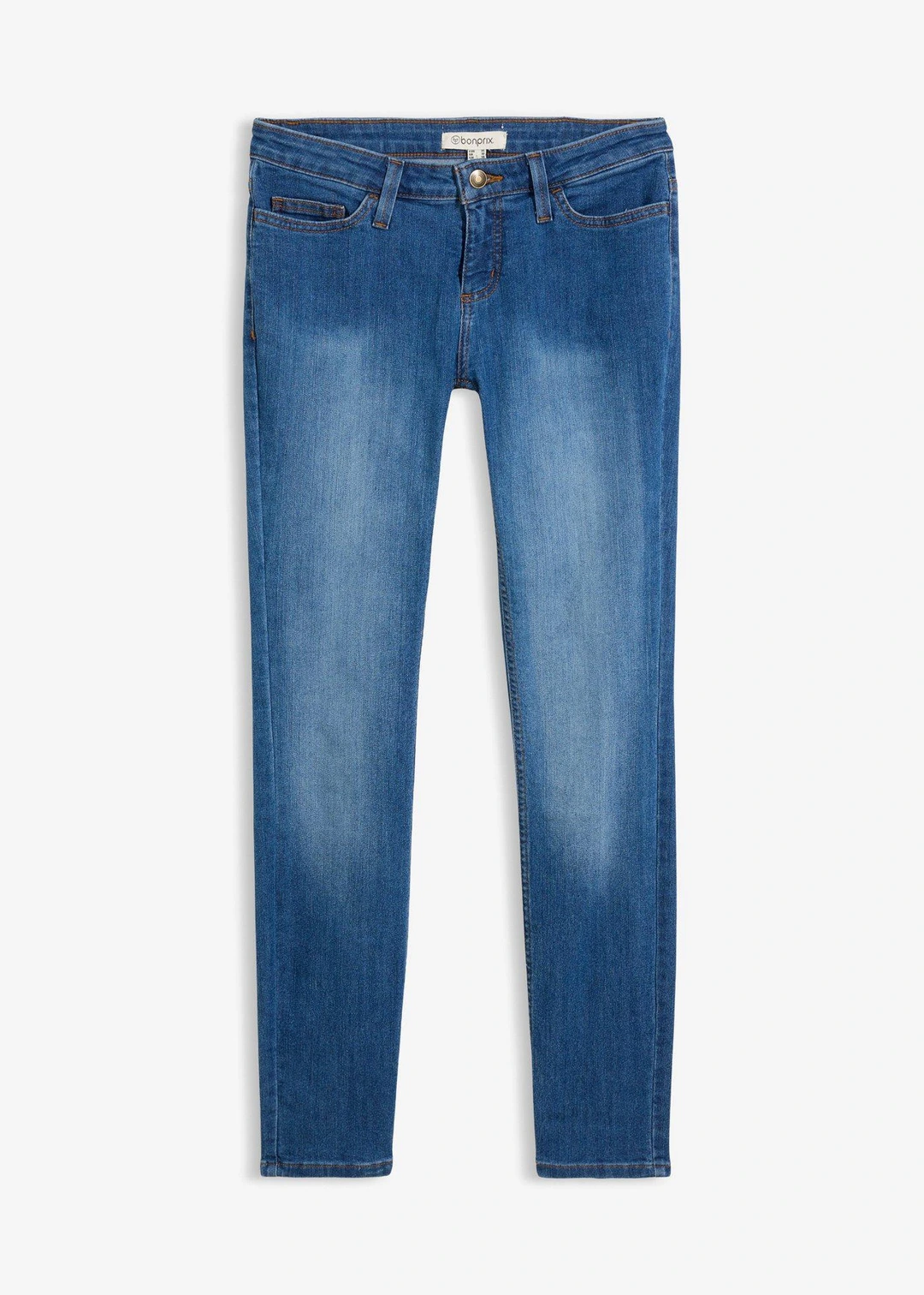Jean skinny taille mi-haute, extensible