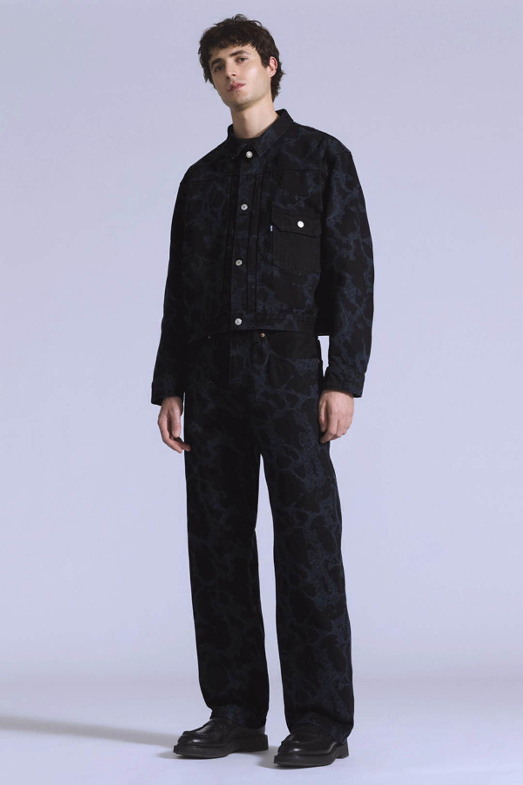 Levi's Jean Marker Loose - Homme - Bleu / Blue Pebble - 36X34