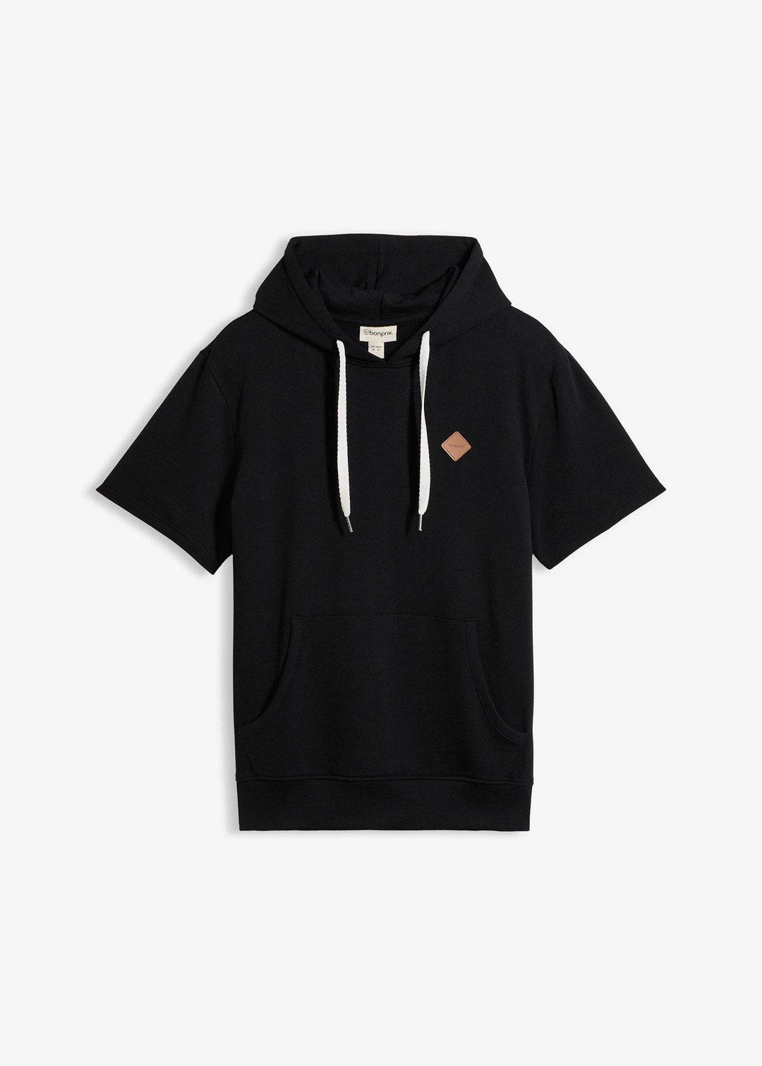 Sweat à capuche, manches courtes