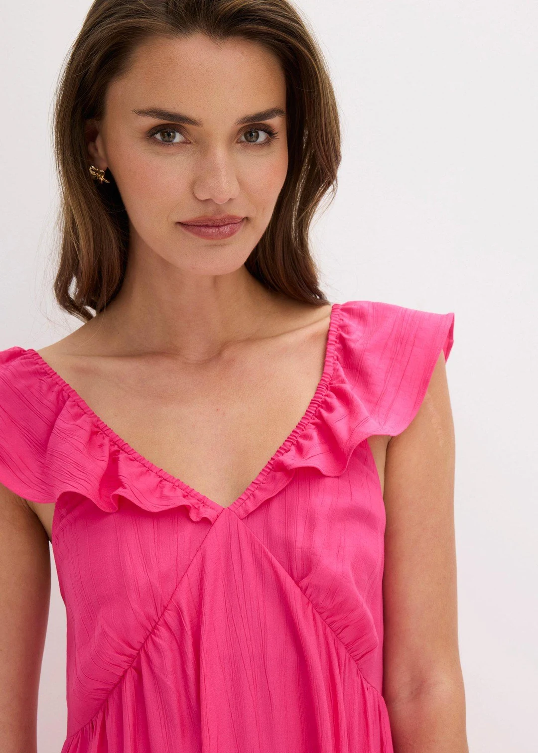 Robe à bretelles en viscose mélangée - 3