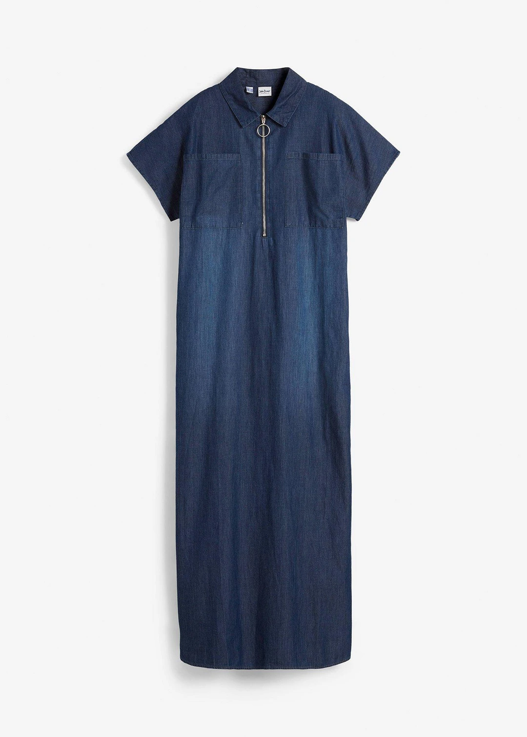 Robe longue en jean