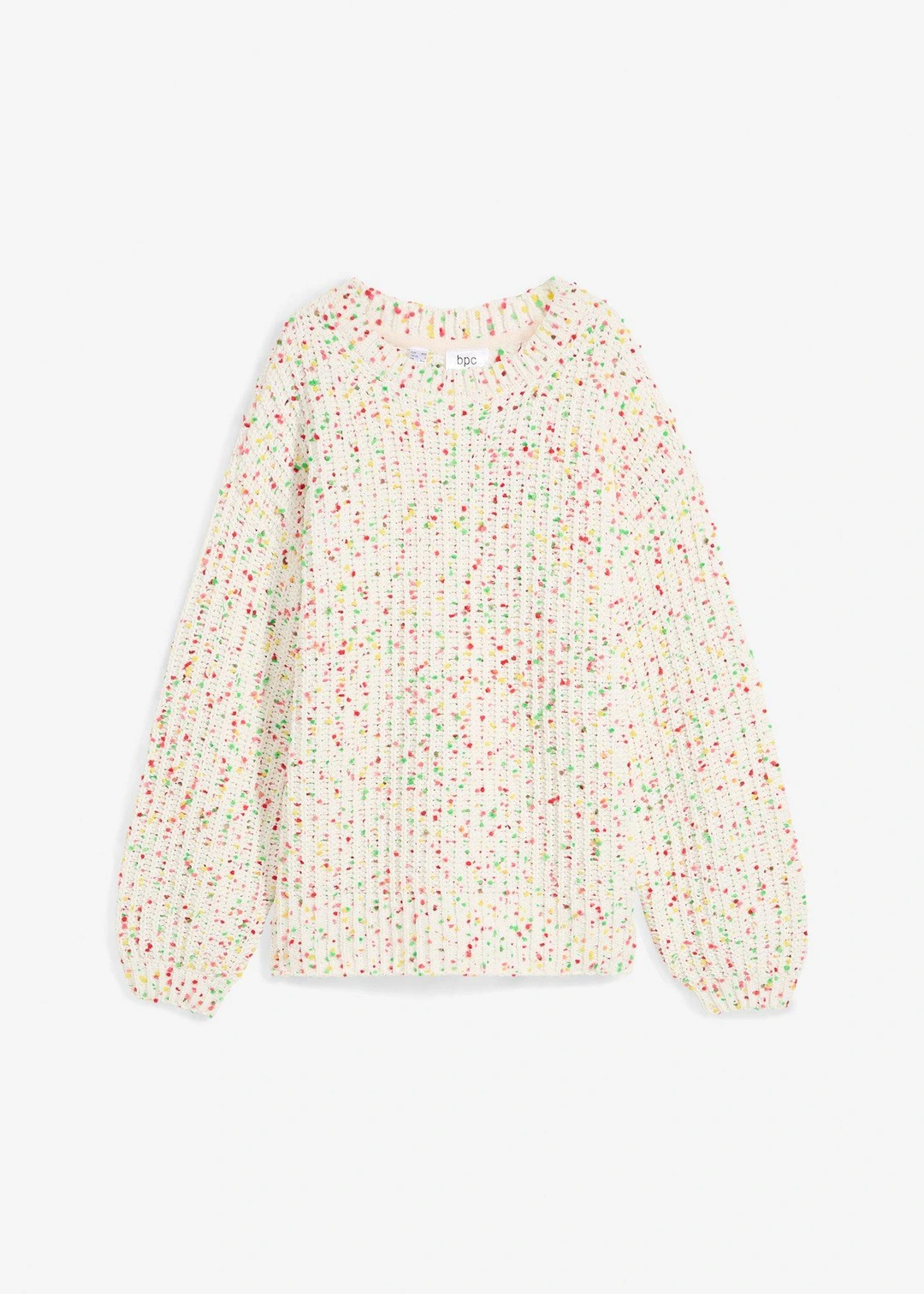 Pull oversize en grosse maille