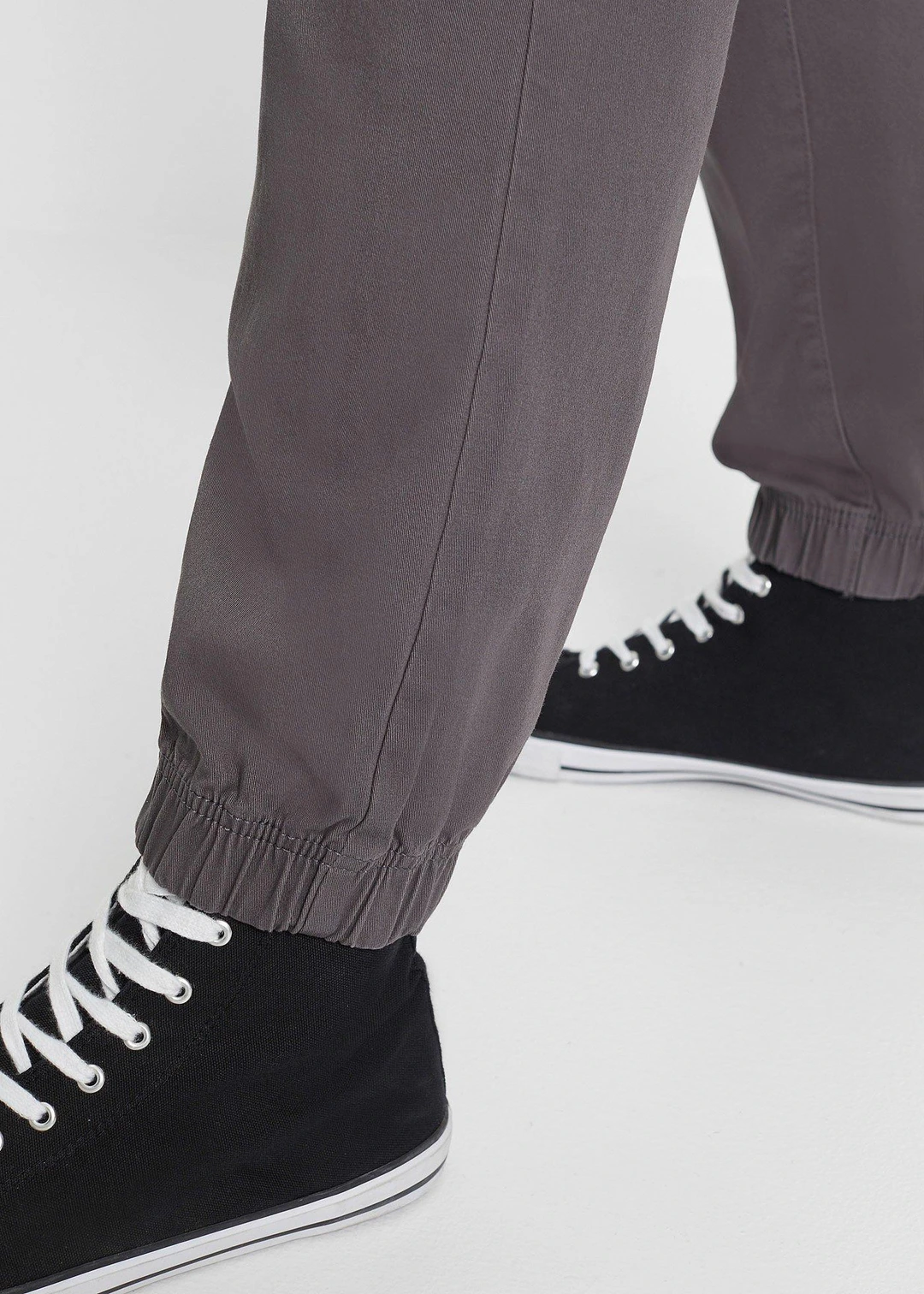 Pantalon chino jogger loose, droit