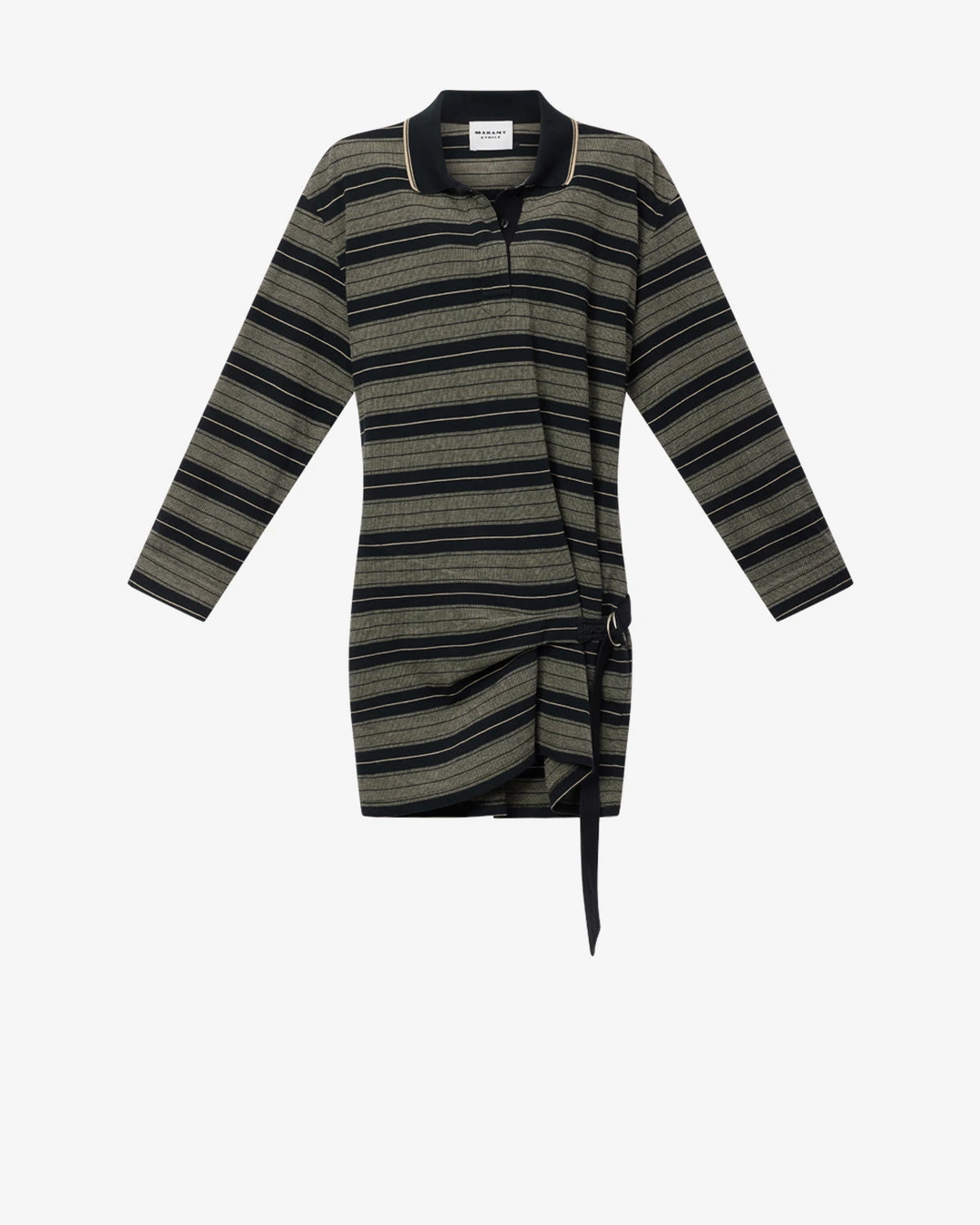 Robe Isea - Femme - Noir Et Écru - Taille 42 - Marant Étoile