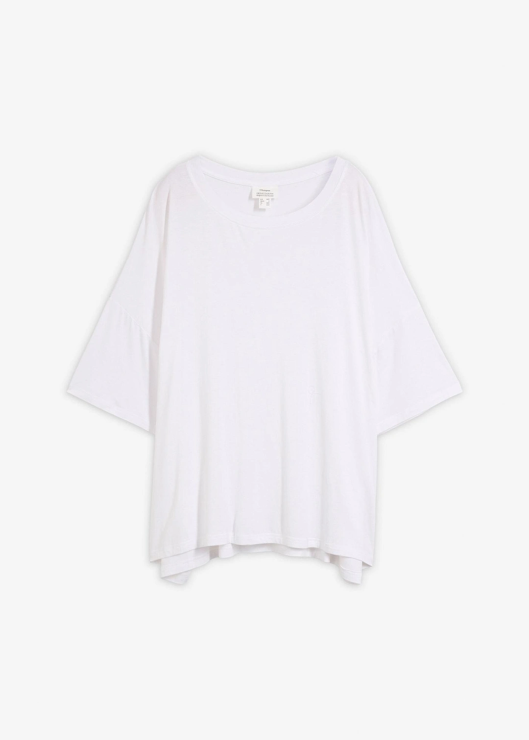 T-shirt oversize en viscose fluide
