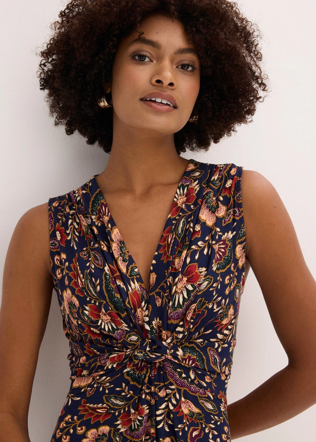 Robe longue en viscose extensible - 3