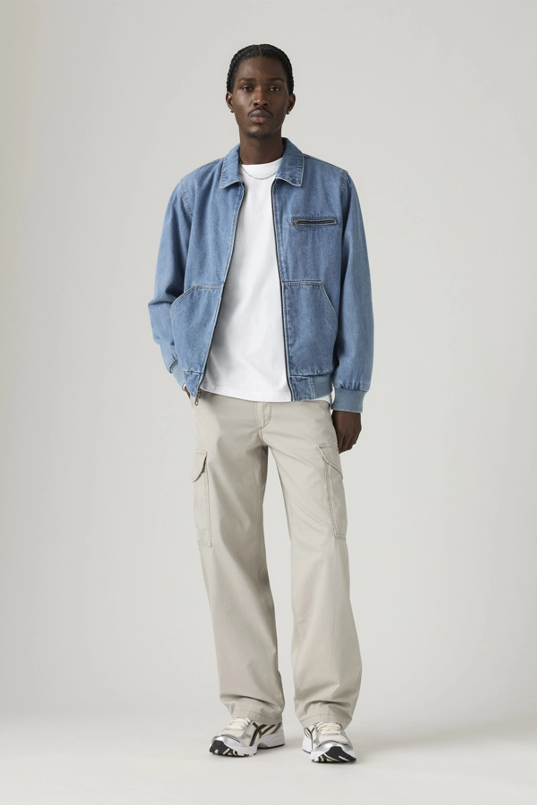 Levi's Pantalon XX Cargo Baggy - Homme - Vert / Forest Night Canvas - 36X34