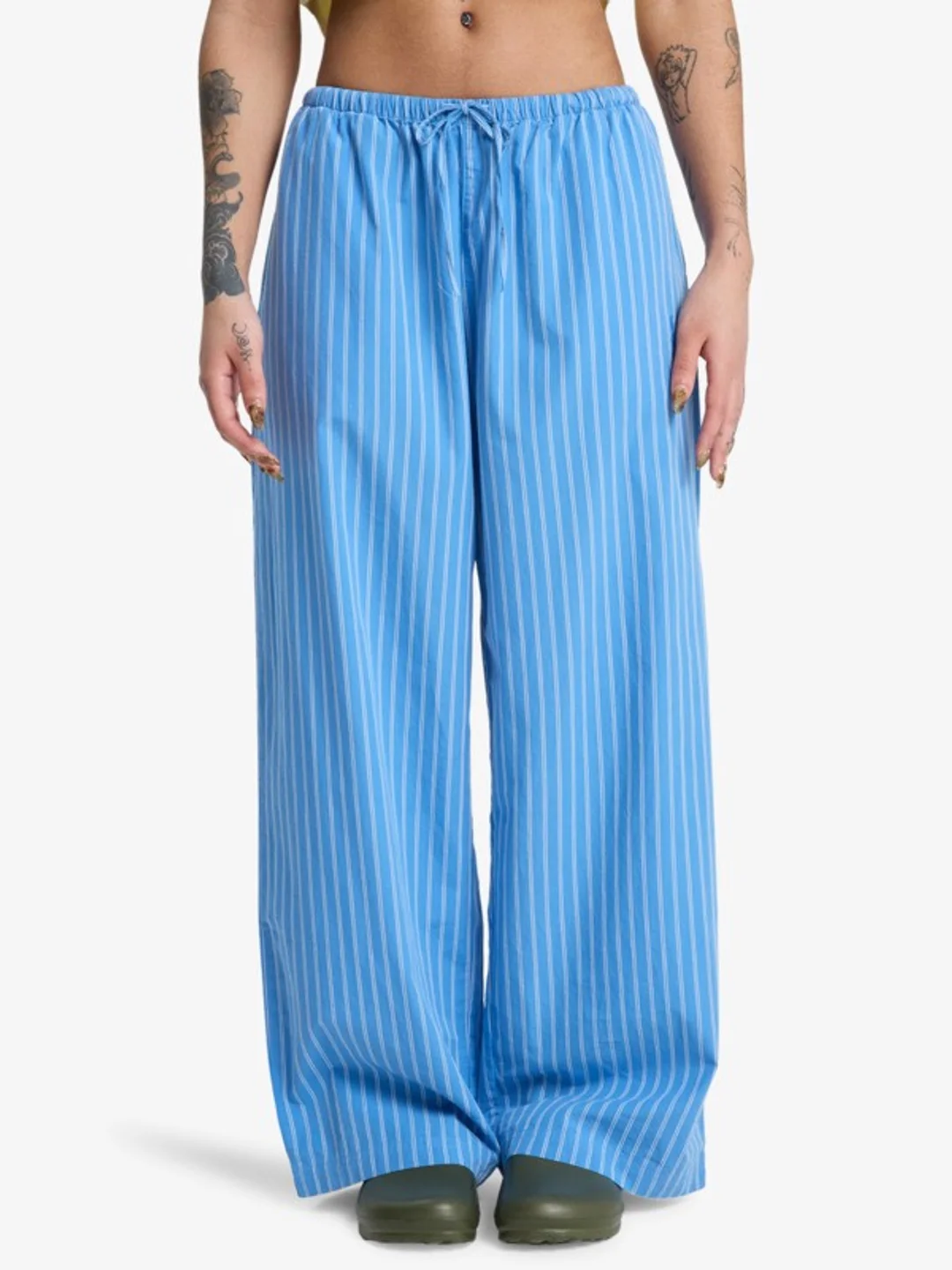 Grattan Park - Pantalon taille élastique pour Femme Bleu