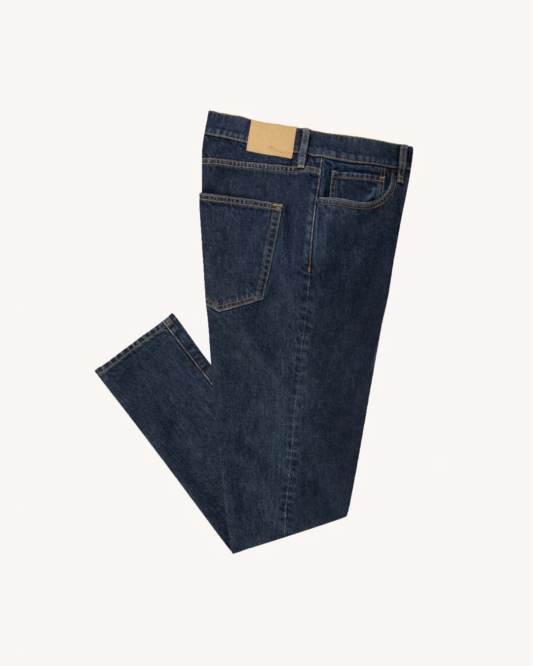 Jean tapered denim brut coton recyclé - DENIM TAPERED - 2