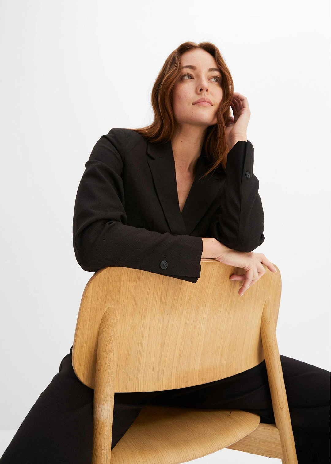 Blazer à poches passepoilées - 3