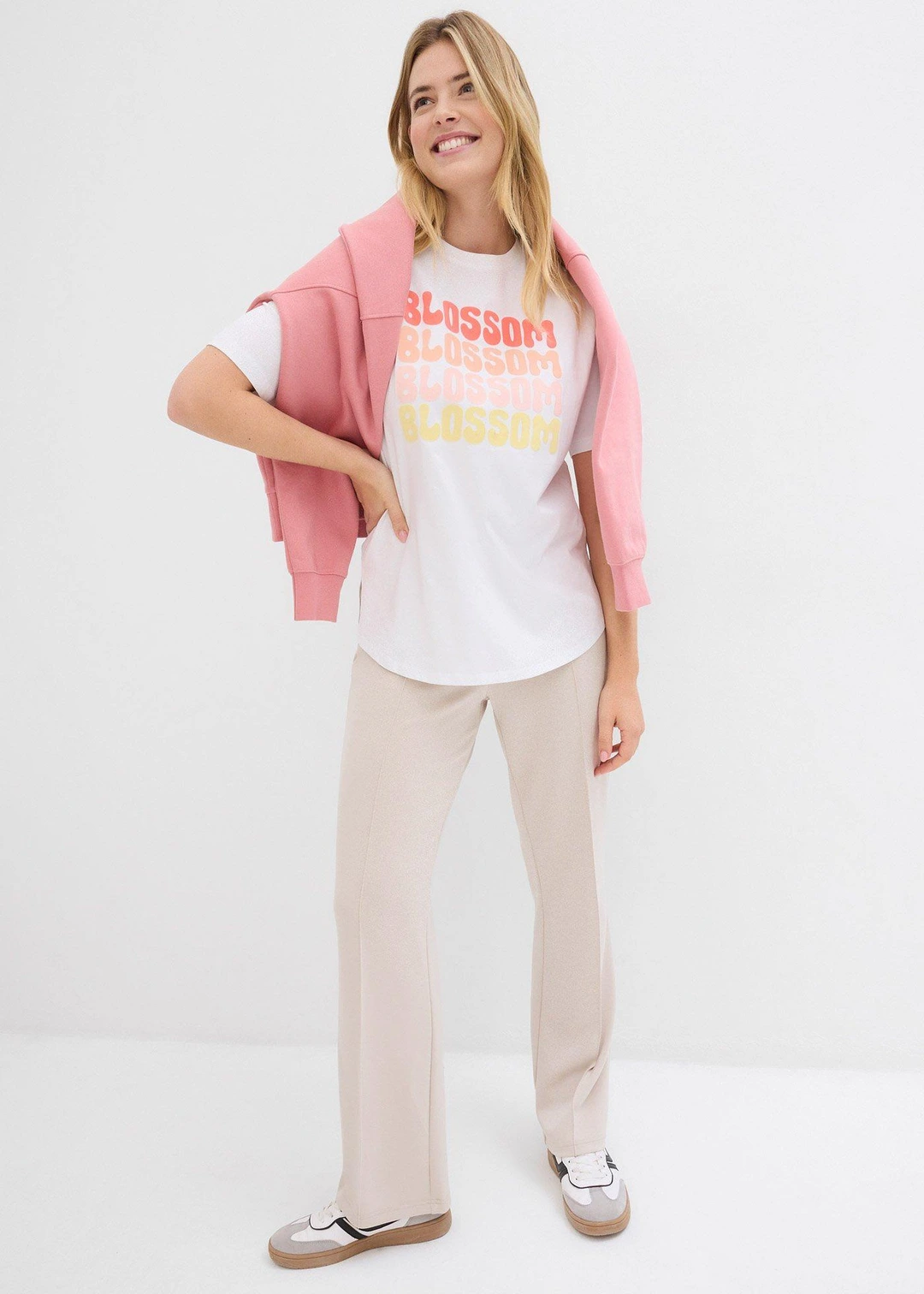 T-shirt boxy oversize en coton - 2
