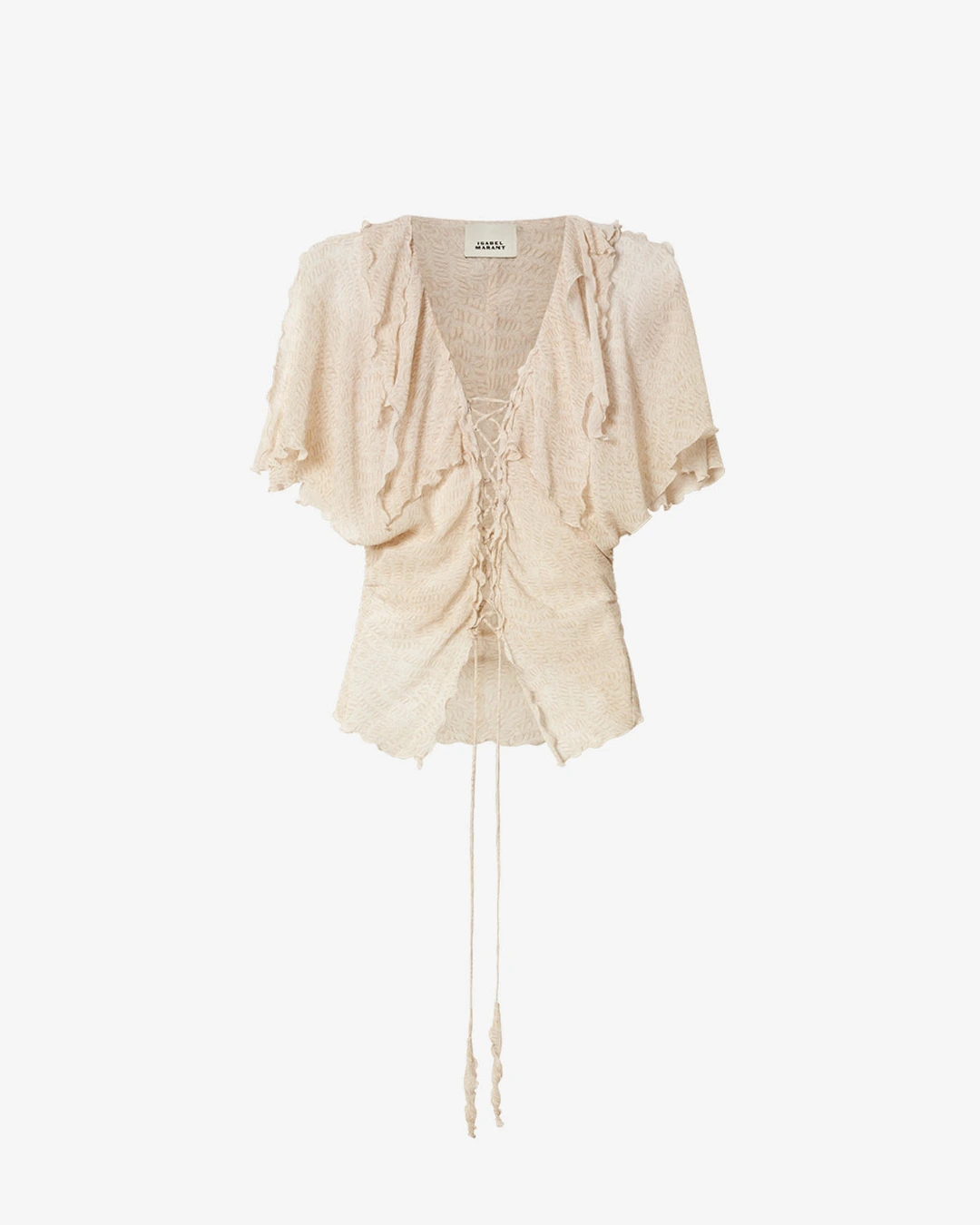 Blouse Thanais - Femme - Écru - Taille 38