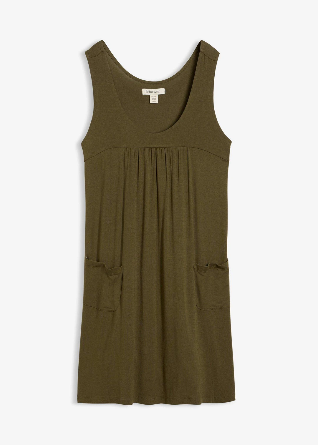 Robe courte en jersey en viscose douce