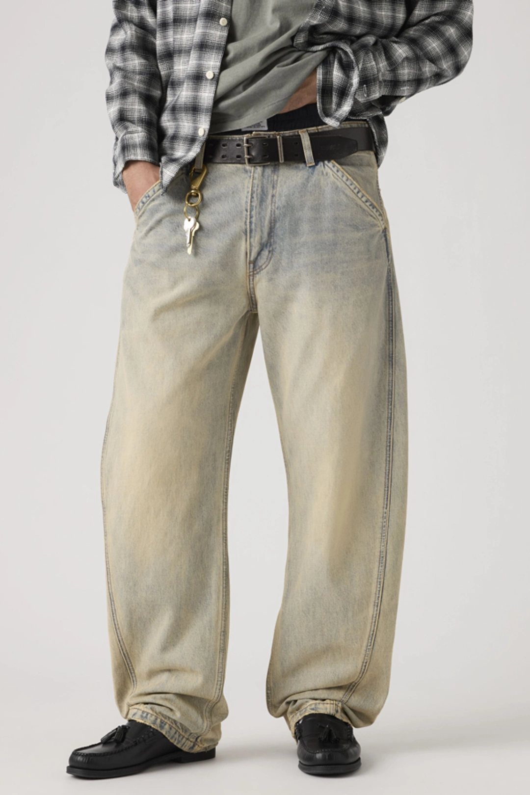 Levi's Jean Baggy Barrel - Homme - Noir / Forget Me Nots - 36X32 - 2