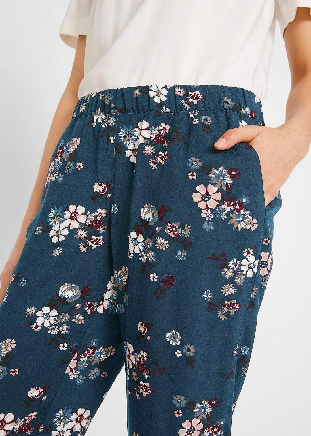 Pantalon jogger en viscose douce - 3