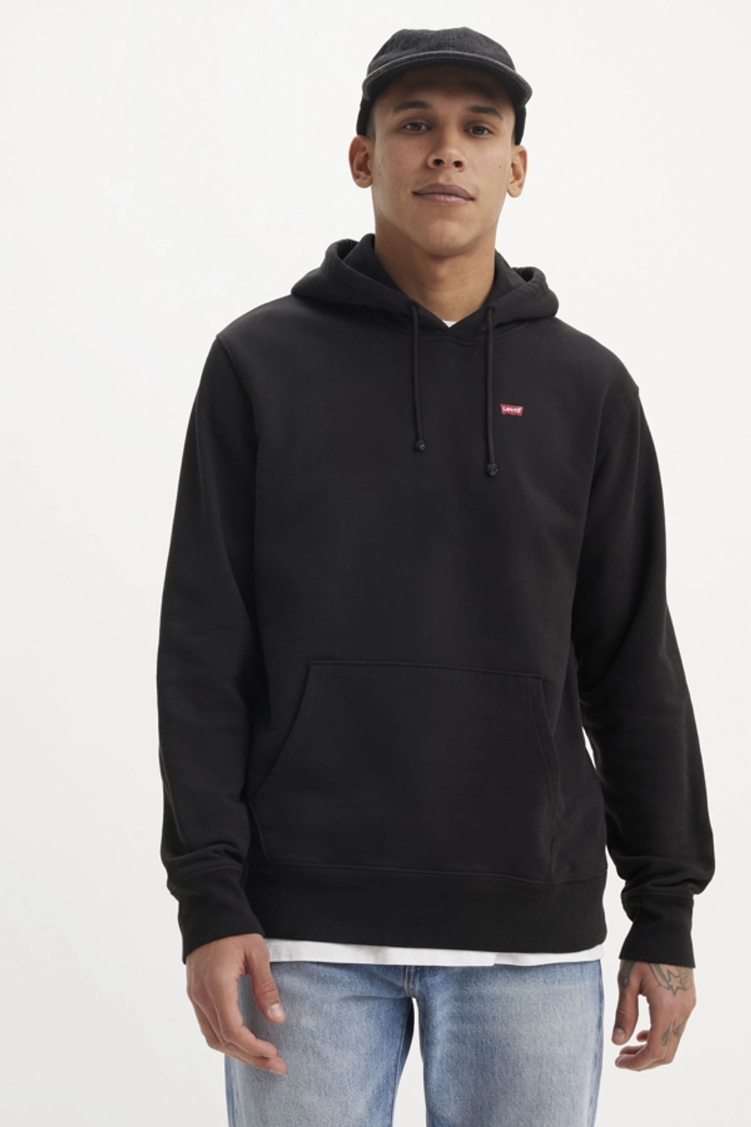 Levi's Sweat À Capuche Original Housemark - Homme - Gris / Mid Tone Grey Heather - 2XL