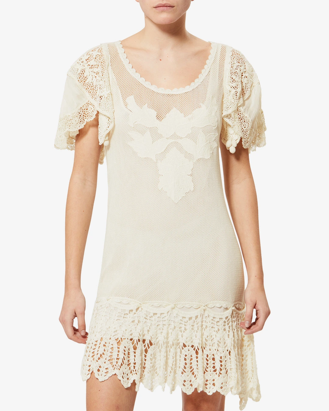 Robe Diena - Femme - Écru - Taille 40 - 5